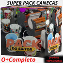 Super Pack Artes Prontas Para Canecas + Mockups Editaveis