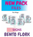 Pacote Arquivos Digitais Impressão Bento Flork Signos