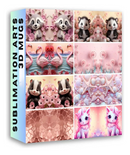 Pack 3000 Artes Digitais 3d Sublimação P/caneca Vários Temas