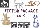 Cat Pet Frames Vector Pack Cnc Laser Router Cutting